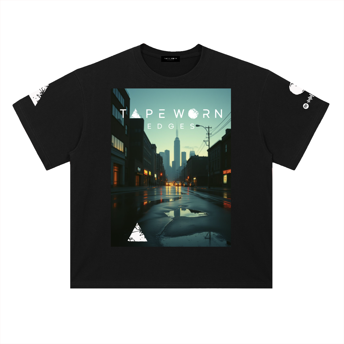 Youth In Reverb Heavyweight Tee Drop Shoulder Print