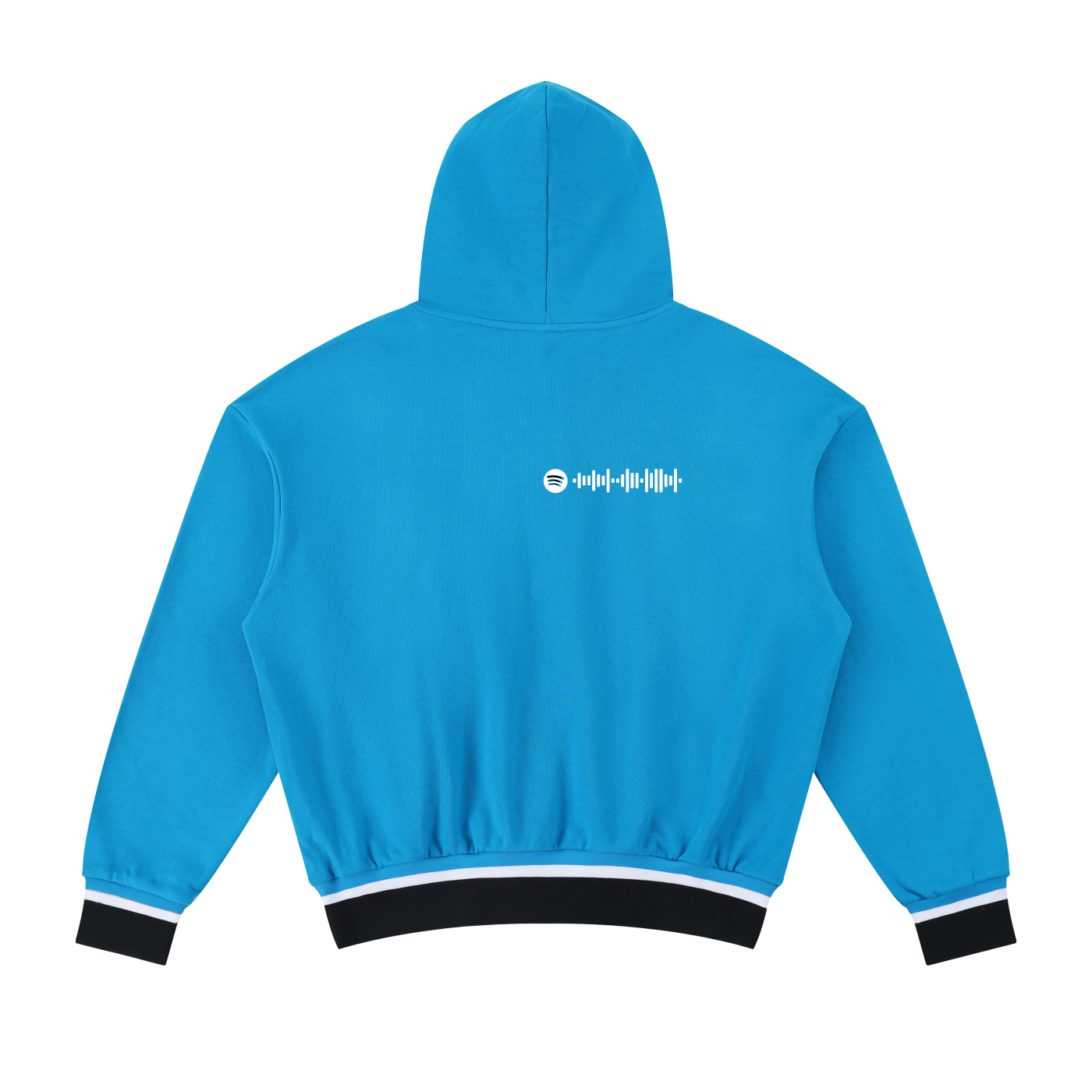 ICB Oversized Hoodie — Blue Frame Drift