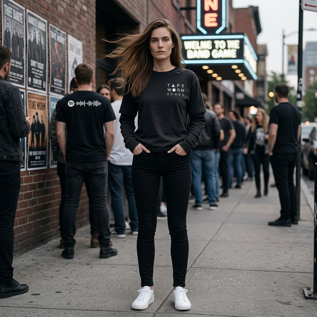 Youth In Reverb Long Sleeve — Vintage Wash Echo Layer