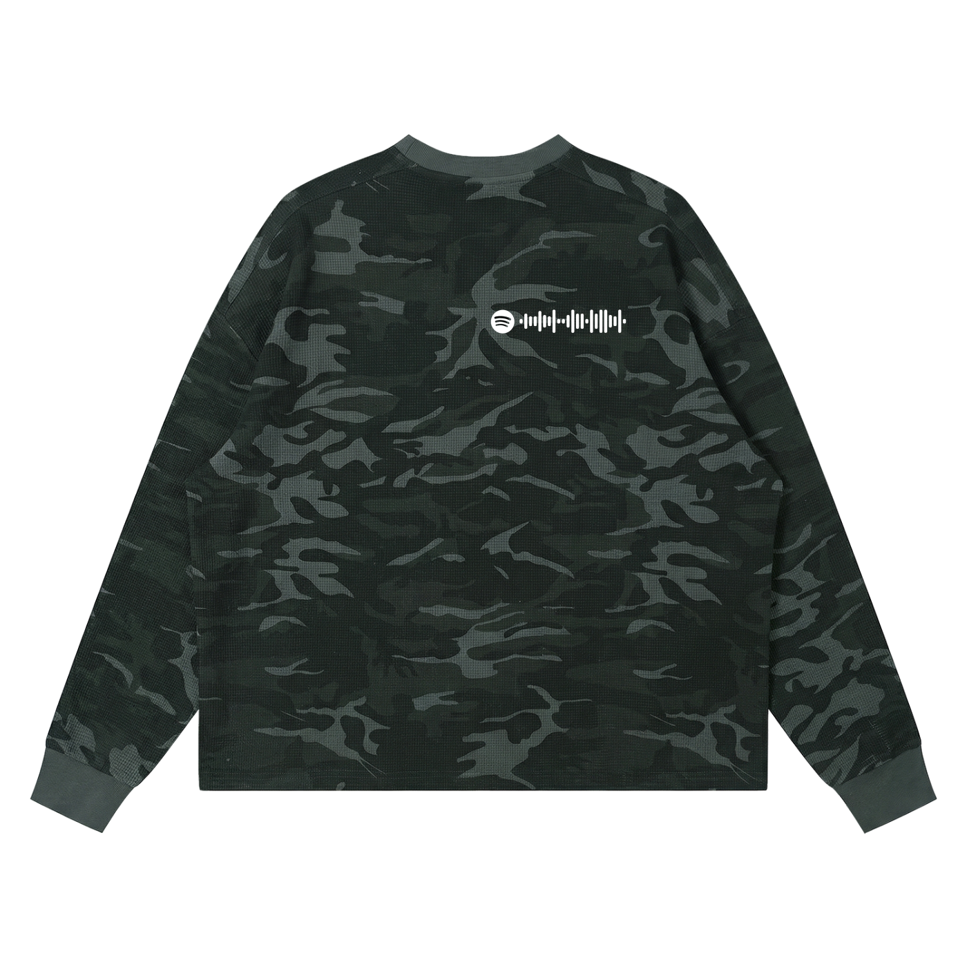 MBJ Long Sleeve — Memory Grid Waffle Tee