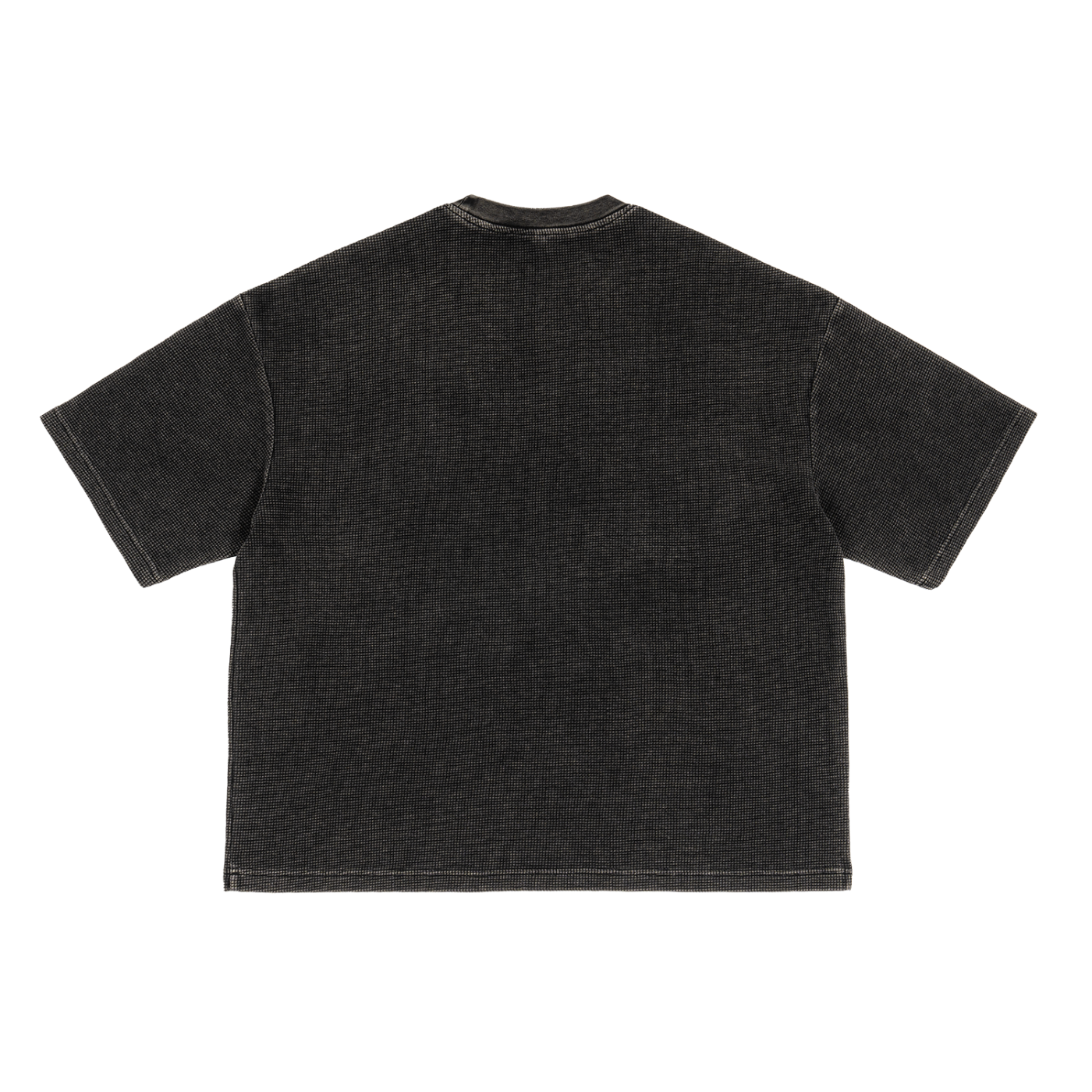 Youth In Reverb Waffle Tee - Textured Wash