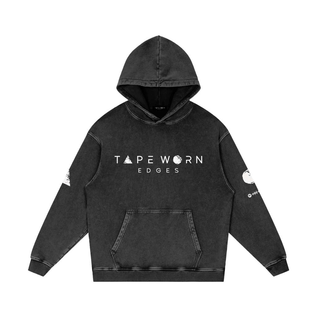 Youth In Reverb Hoodie - Snow Washed Analogue Mark